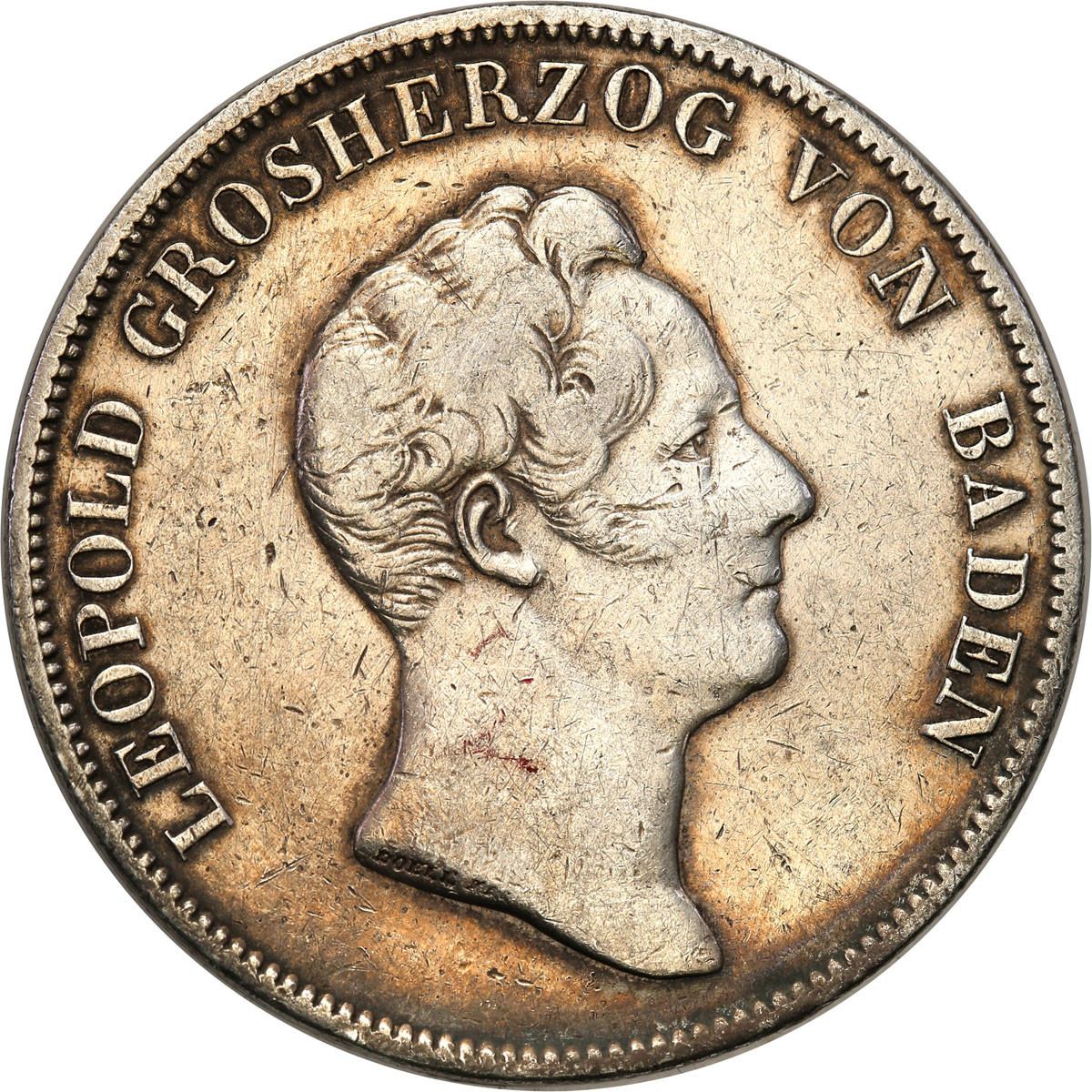 Niemcy, Badenia, Karol Leopold Fryderyk (1830-1853). Talar koronacyjny 1831